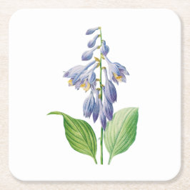 Blume: A012-Taglilie - Rechteckiger Pappuntersetzer