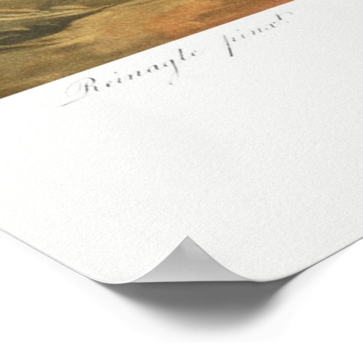 Blume Abbildung 4 Poster (Ecke)