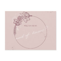 Blume-Abbildung meine Trauzeugin