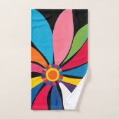 BLUME ABSTRAKT 7 BADHANDTUCH SET (Handtuch)