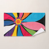 BLUME ABSTRAKT 7 BADHANDTUCH SET (Handtuch)