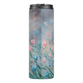 Blume Abstrakt Delikatessen Frische Pasta machen Thermosbecher (Rückseite)