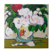 Blume Abstrakt Fliese (Vorderseite)