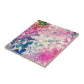 Blume Abstrakt Fliese (Seite)