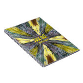 Blume Abstrakt Journal-Notebook Notizblock (Rechte Seite)