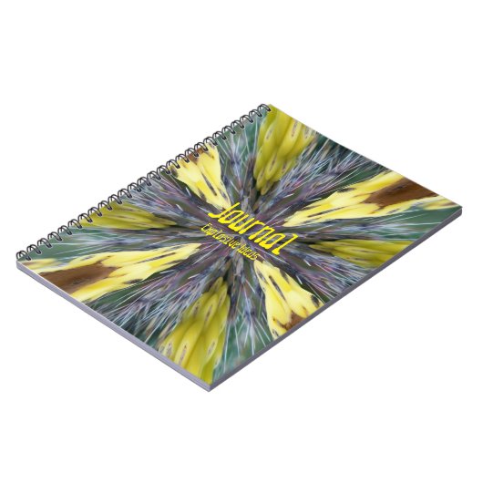 Blume Abstrakt Journal-Notebook Notizblock (Linke Seite)