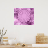 Blume Abstrakt Poster (Küche)