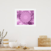 Blume Abstrakt Poster (Küche)