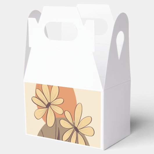 Blume Abstrakt Summer Gevor Box Geschenkschachtel (Geöffnet)