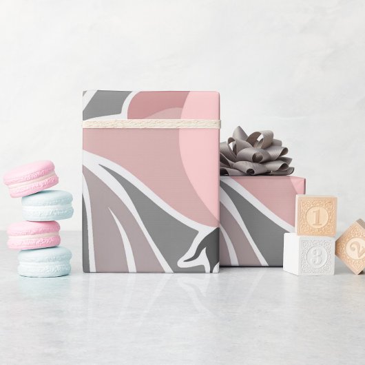 Blume Abstraktes Mustertrennpapier Geschenkpapier