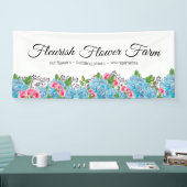 Blume Ackerbau Verkauf Frische Blume Banner (Messe)