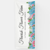 Blume Ackerbau Verkauf Frische Blume Banner (Vertikal)