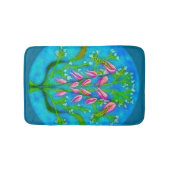 Blume Acryl Badematte (Vorderseite)