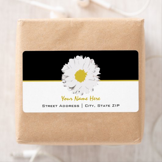 Blume Address Label - Daisy (Insitu)