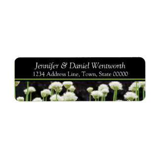 Blume Address Labels Black Green