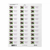 Blume Address Labels Daisy (Vorne)