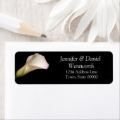 Blume Address Labels White Calla Lily (Insitu)