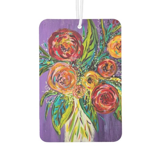Blume Air Freshener Autolufterfrischer (Rückseite)