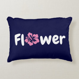 Blume Akzent Pillow Dekokissen