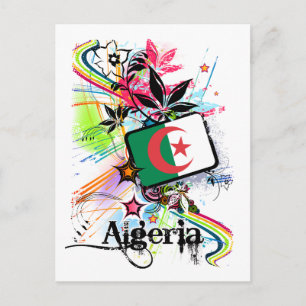 Blume Algerien Postkarte