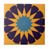 Blume Alhambra Fliese (Vorderseite)