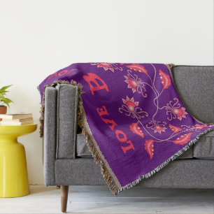 Blume ALS GESCHENKE FÜR IHREN LIEBER Decke