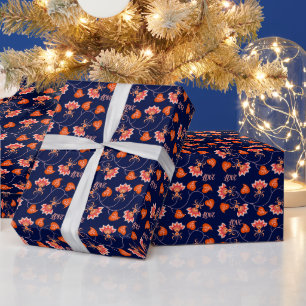 Blume ALS GESCHENKE FÜR IHREN LIEBER Geschenkpapier
