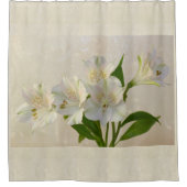 Blume Alstomeria Duschvorhang (Vorderseite)