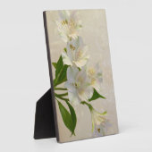 Blume Alstomeria Fotoplatte (Seite)