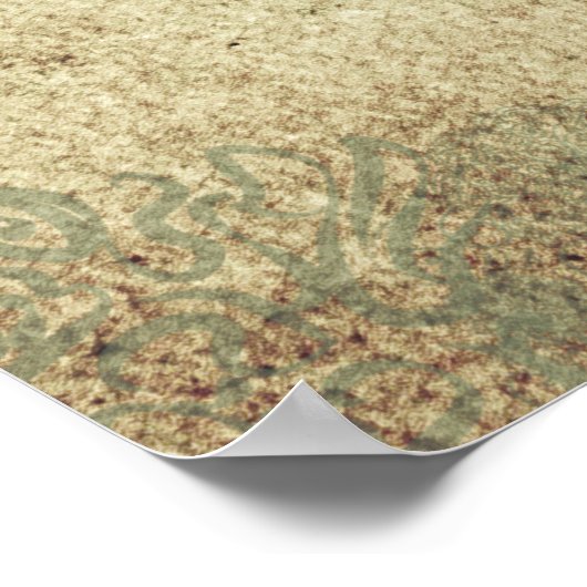 Blume am 2. Mai "Lily of the Tal" Poster (Ecke)