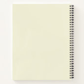 Blume am Fluss Notizblock (Rückseite)