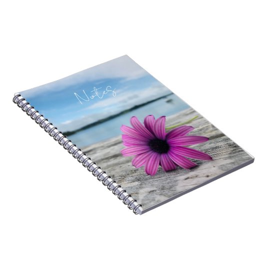 Blume am Meer Notizblock (Rechte Seite)