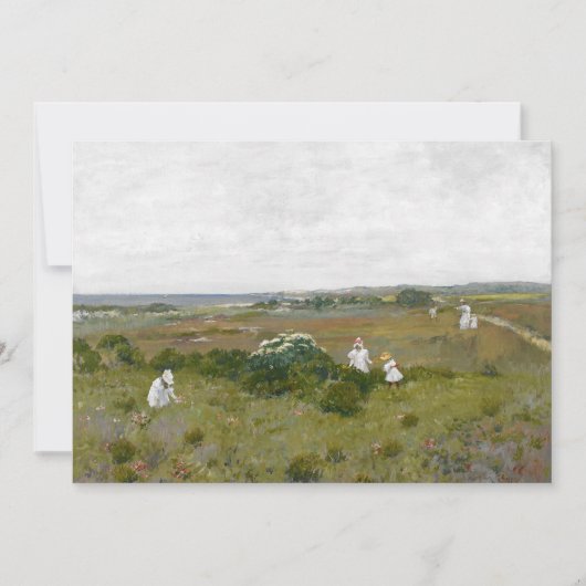 Blume am Meer | William Merritt Chase (Vorderseite)