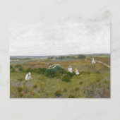 Blume am Meer | William Merritt Chase Postkarte (Vorderseite)
