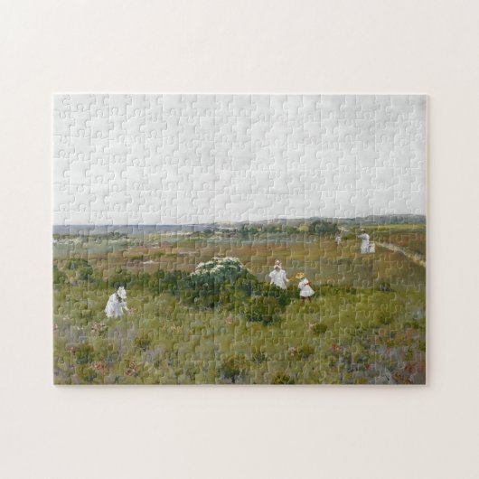 Blume am Meer | William Merritt Chase Puzzle (Horizontal)