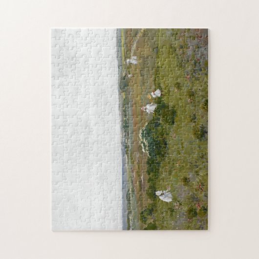 Blume am Meer | William Merritt Chase Puzzle (Vertikal)