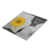 Blume am Morgen in der Liebe Fliese (Seite)