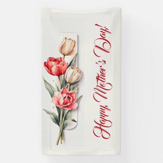 Blume am Muttertag Banner (Vertikal)