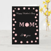 Blume am Muttertag Karte (Gelbe Blume)