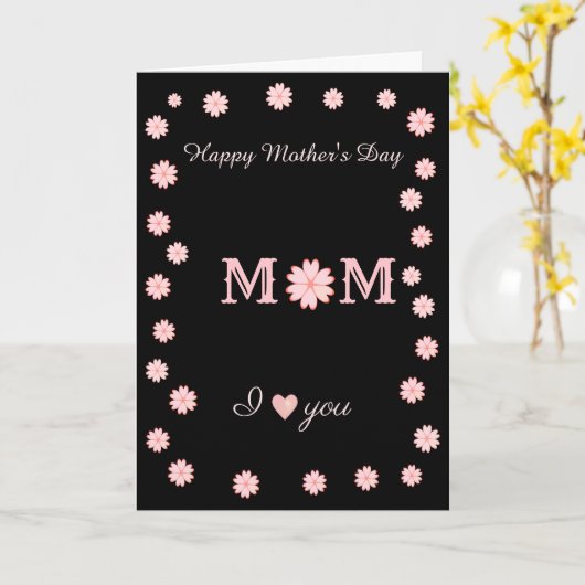 Blume am Muttertag Karte (Gelbe Blume)