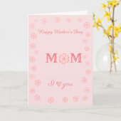 Blume am Muttertag Karte (Gelbe Blume)