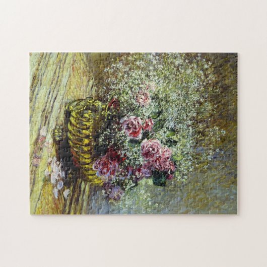 Blume am Pot Monet Puzzle (Horizontal)
