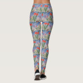 Blume am See Leggings (Rückseite)