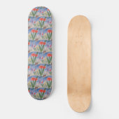 Blume am Skateboard (Vorderseite)