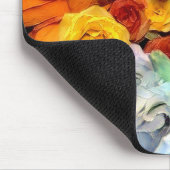 Blume am Sommertag Mousepad (Ecke)