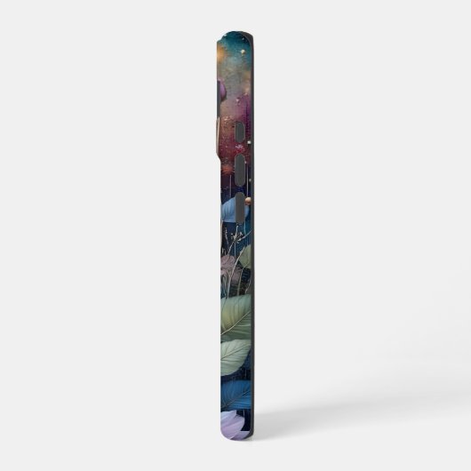 Blume am Wasser iPhone 16 Hülle (Linke Seite)