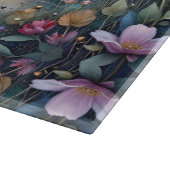 Blume am Wasser Schneidebrett (Ecke)