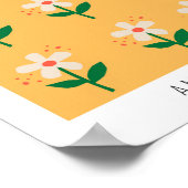 Blume Amsterdam Poster (Ecke)