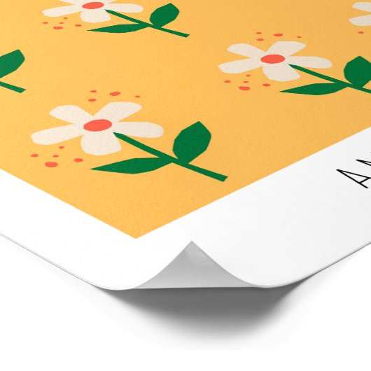 Blume Amsterdam Poster (Ecke)