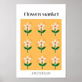 Blume Amsterdam Poster